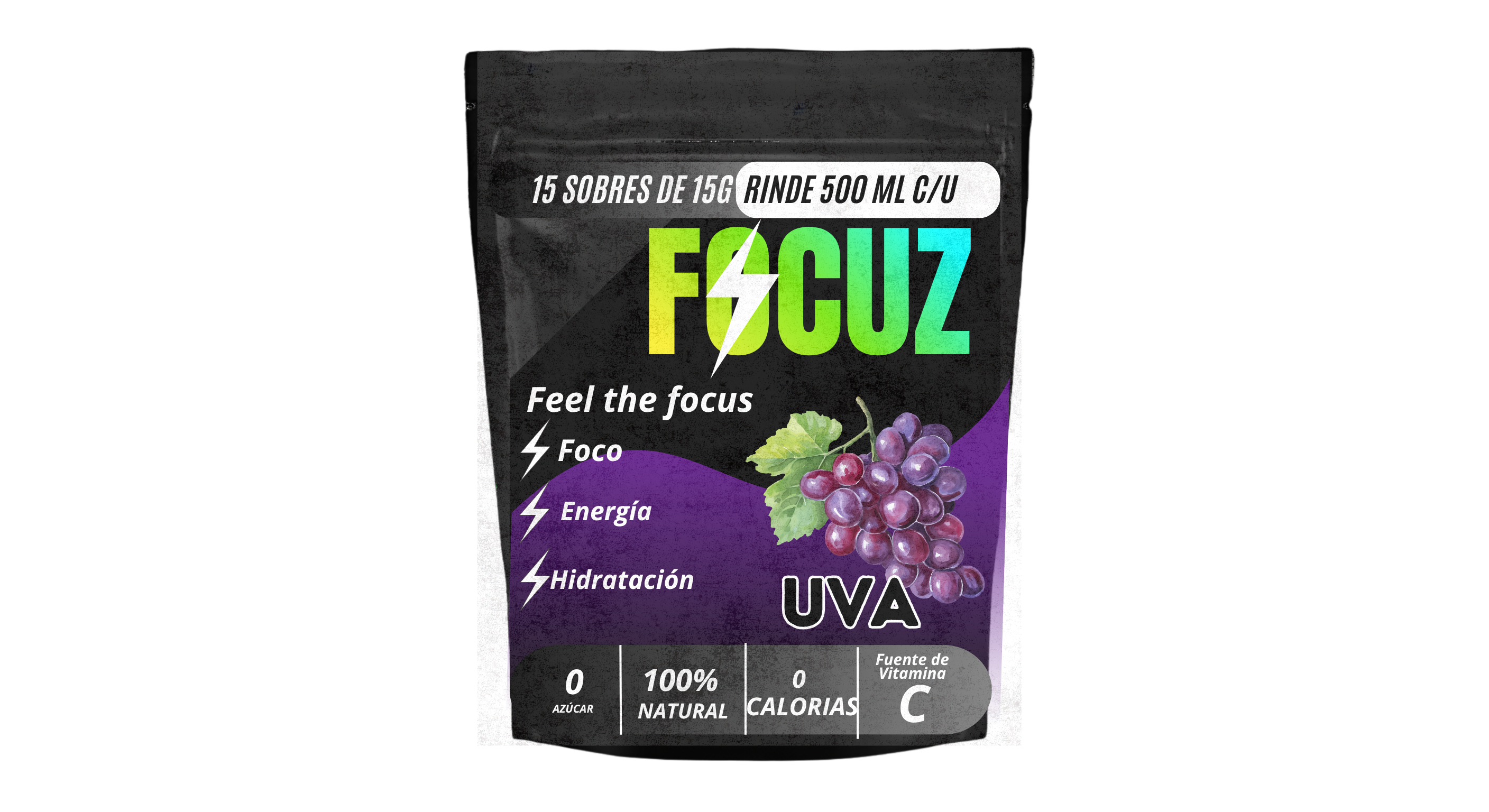 FOCUZ UVA | ISOTONICO EN POLVO | SACHET X15 SOBRES